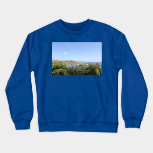 Scenic Caribbean Island Saint Lucia Crewneck Sweatshirt